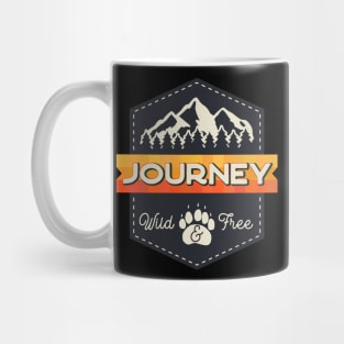 Journey Wild And Free Mug